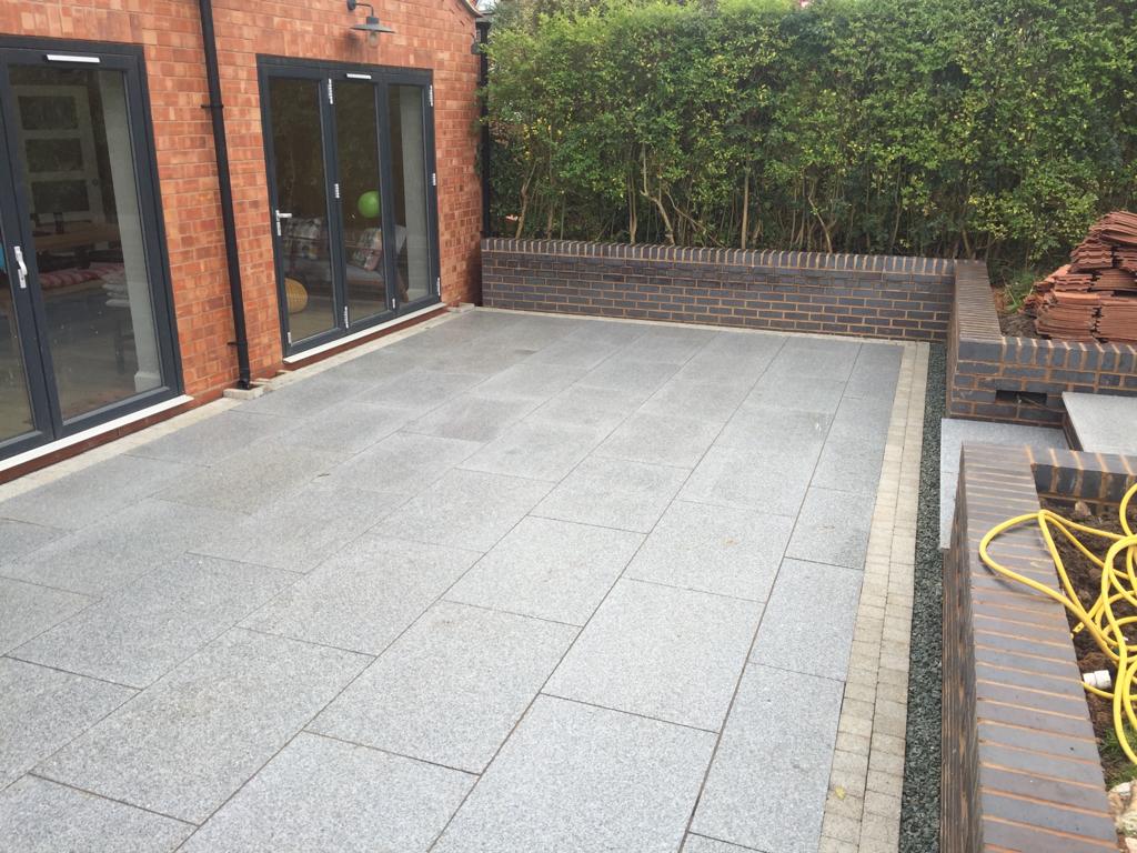 Indian Sandstone patio