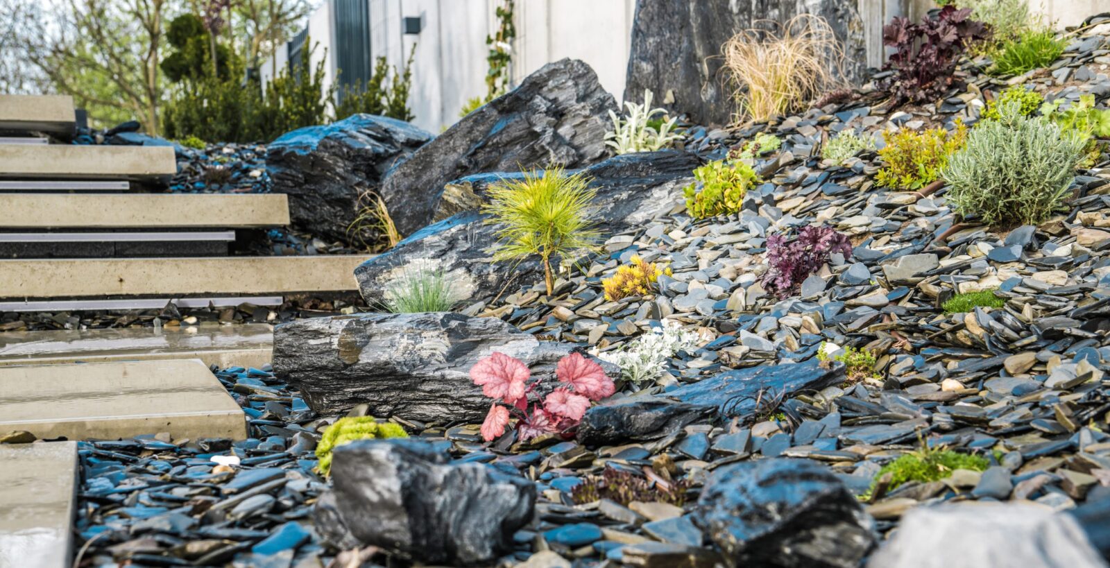 Beautiful large Rockeries