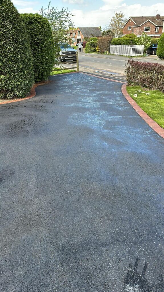 Asphalt Driveway newly completed